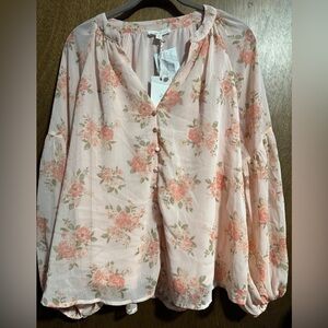 NWT by the River Boutique blouse M